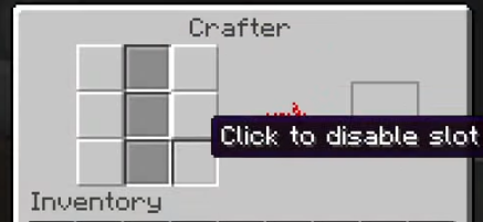The Crafter block is amazing!(the new block that allows automatic