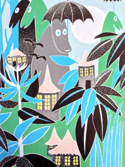 46ddups:More delightful illustrations by Tove Jansson from the book Who Will Comfort Toffle?