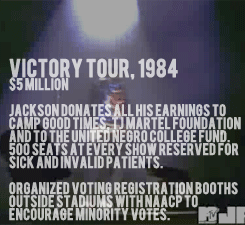 lacienegasmiled:  Some of the $300 million raised and donated to charity by Michael