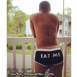 tasteemenblog:  Eat Me Trunks! Great Trunks To Wear For Any Booty Call! Let Him Know What You Want 😉 #TasteeTreasures