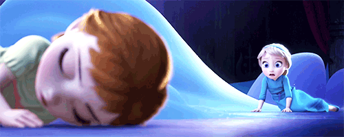 findsomethingtofightfor-deactiv:  When they are young Elsa’s first instinct is