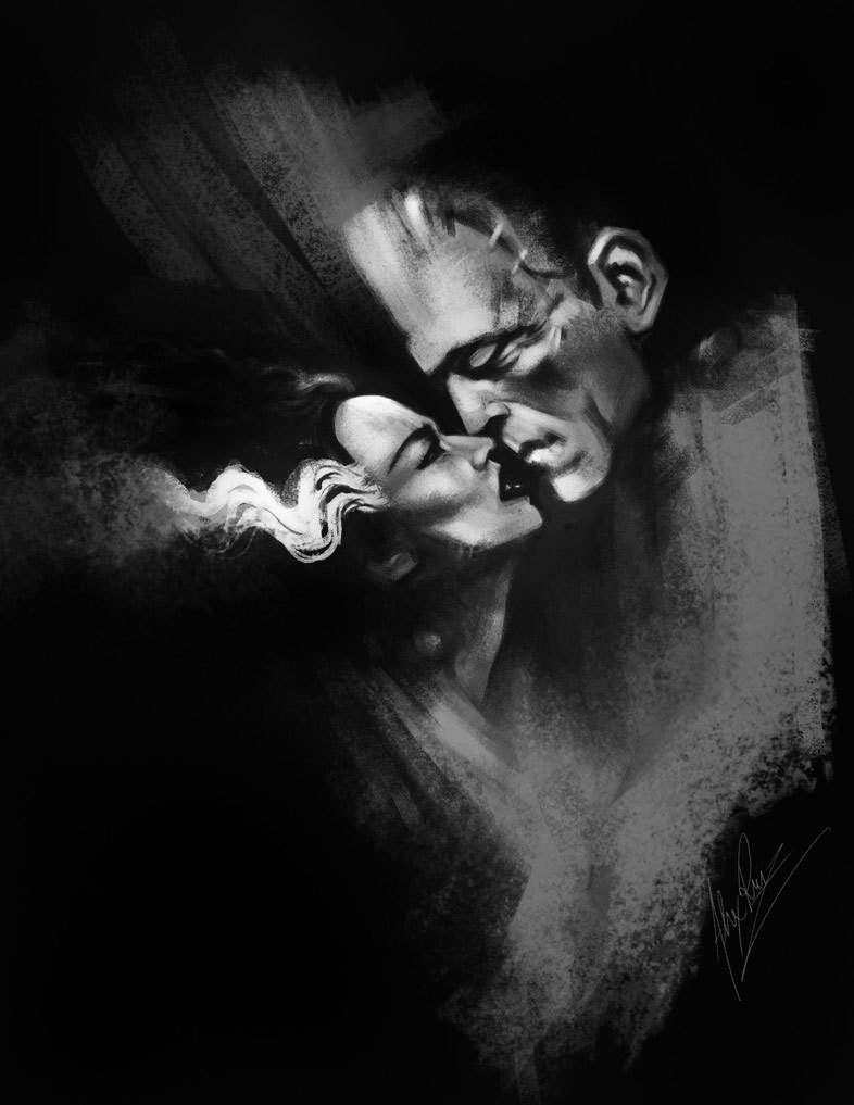 killedtheinnocentpeople:  Scarred Lovers by Alexruizart.