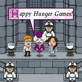 If you haven’t already, head over to Kano Games and play the amazing Hunger Games Flash Game! This difficult game will have you running around frantically as you attempt to survive till the end!
