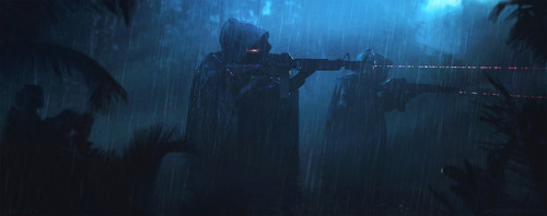 theartofmany:Artist: Juhani JokinenTitle: Ghosts“Fooled around with an old character model for a bit