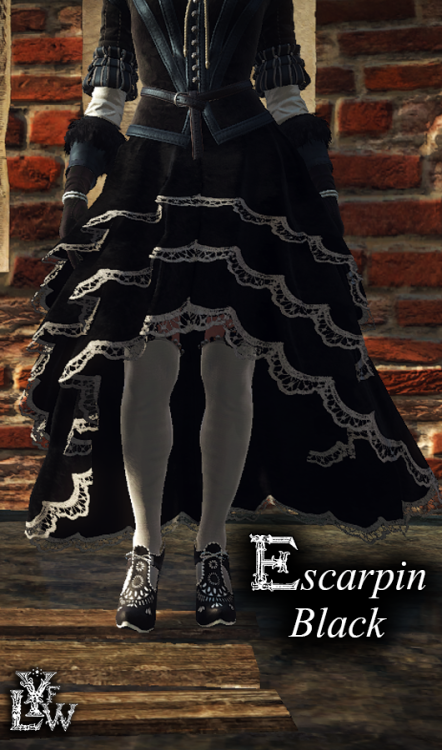 Yennefer’s Lore Friendly Wardrobe Reworked                                             legs: Layered