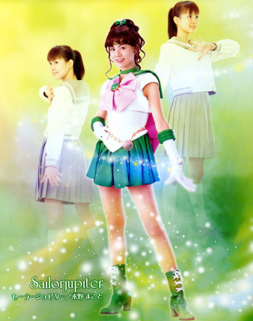 wikimoon:December 26 is the birthday of Mew Azama, the actress who played Makoto Kino/Sailor Jupiter