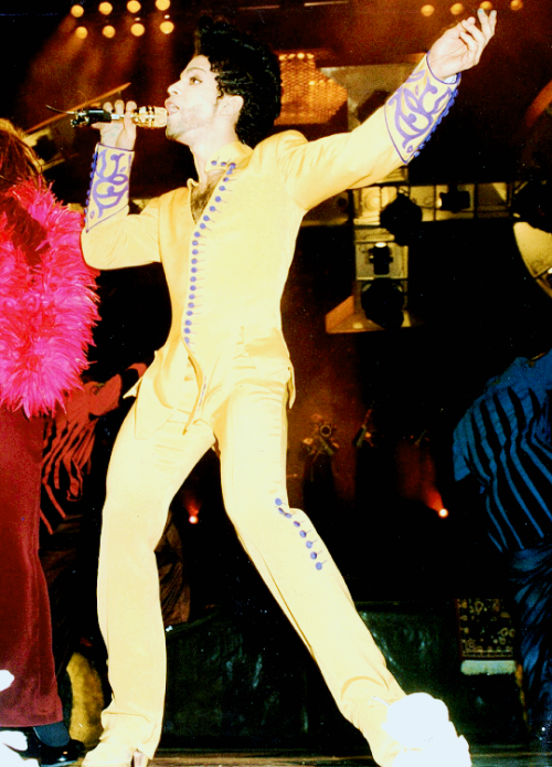 Prince performing at Earl&rsquo;s Court in London, UK., June 15, 1992.