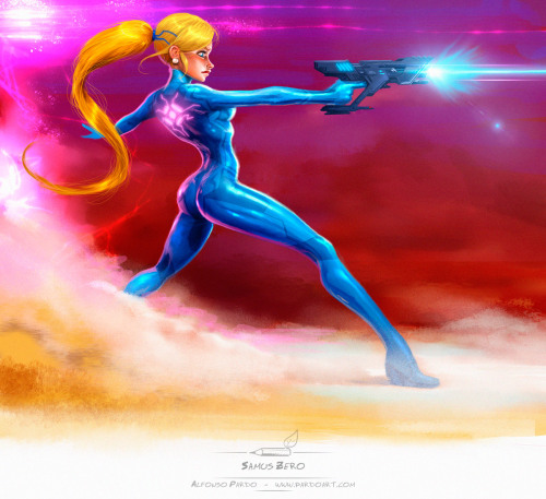 XXX pardoart:  Samus Zero for Sketch_Dailies photo