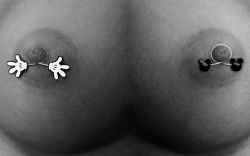melisa311:  Decorated Nipples
