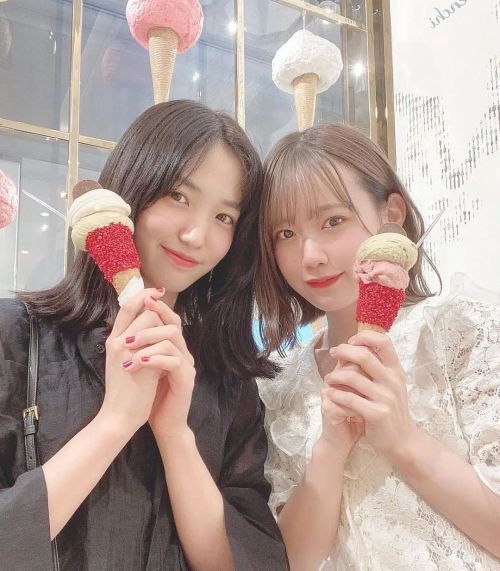 #下尾みう #服部有菜 #miu_shitao #yuna_hattori #AKB48https://www.instagram.com/p/CU8kcgMBDUt/?utm_medium=tu