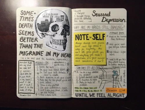 darlingviolence:  I want to make a journal like these. Theyre so beautiful🌸 