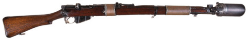 Ishapore Armory (India) Lee Enfield No.1 Mark III bolt aciton rifle with grenade launcher, World War