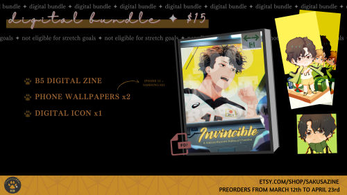 sakusazine:sakusazine:Pre-orders are now OPEN! We’ll have these available until April 23rd. BUY HERE