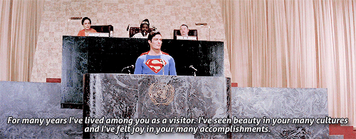 fyeahsupermanandloislane:  Like Father, Like Daughter∟ Superman (Superman IV) and