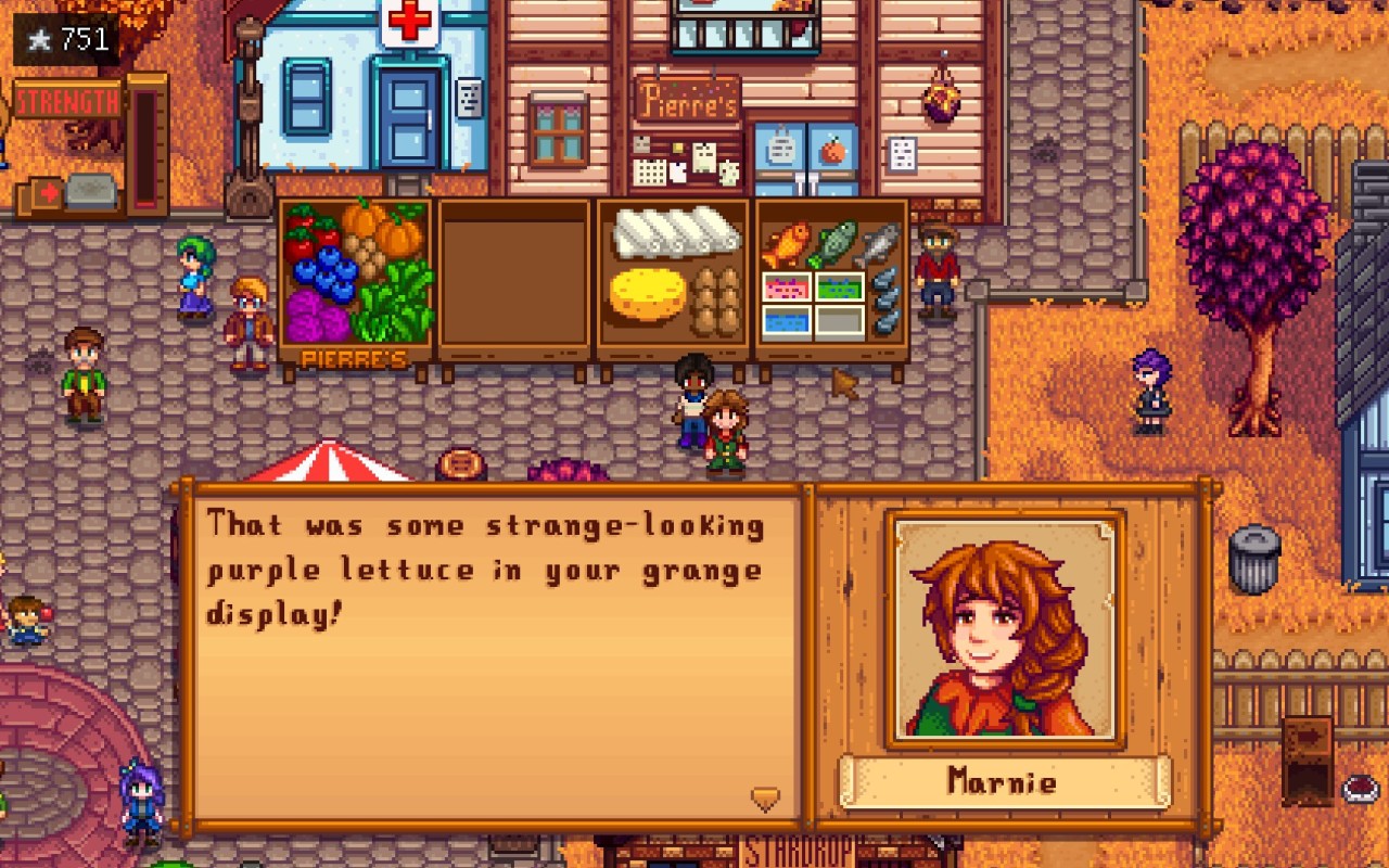 hannimble:  O H M Y G O D…GUYS. STARDEW VALLEY.I just happened to have the Mayor’s