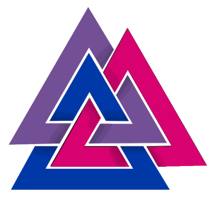 childofthewanderer:aelfcynn:300x300 transparent versions of all the valknuts I’ve made so far:Non-bi