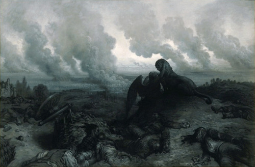 Gustave Dore, The Enigma (1871)