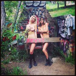 #tbt that time Shay Laren & I went hiking