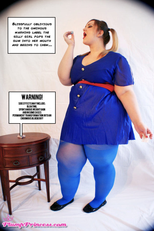 My version of the gorgeous Plump Princess paying homage to the original blueberry girl.