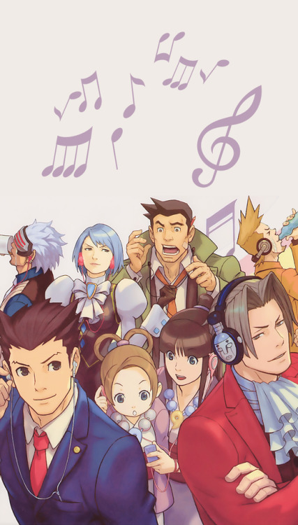 nanahoshis:  Ace Attorney Mobile Wallpapers* Click to see full size*  More Wallpapers  