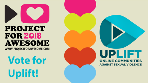 We Need Your Votes!This weekend is the Project for Awesome- the fantastic, crowdsourced fundraising 