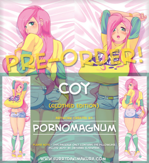 pornomagnum:  furrydakimakura:Coy by PornomagnumGet yours here:http://www.furrydakimakura.com/products/coy-by-pornomagnumCoy’s just gotten back from the “Bang Me!” concert and she needs someone to relax with! All that action’s left her hot, and
