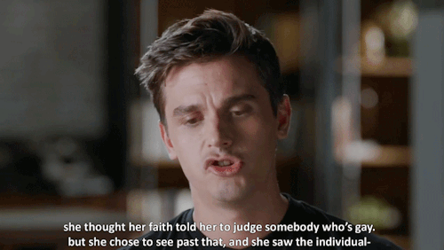 joli-antoni:  “she thought her faith told her to judge somebody who’s gay.but she chose to see past that, and she saw the individual- she saw the person her son is and changed her mind. not all parents do that.” - antoni porowski