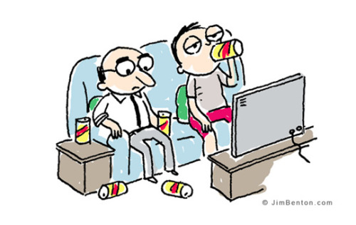 tastefullyoffensive:  by Jim Benton