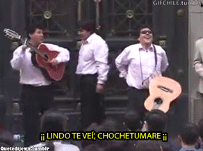 gifchile:  Volví hermanos míos :DDD