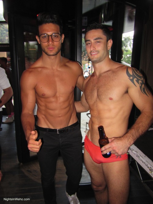 wehonights:  The boys are cute in West Hollywood. And they’re usually naked.