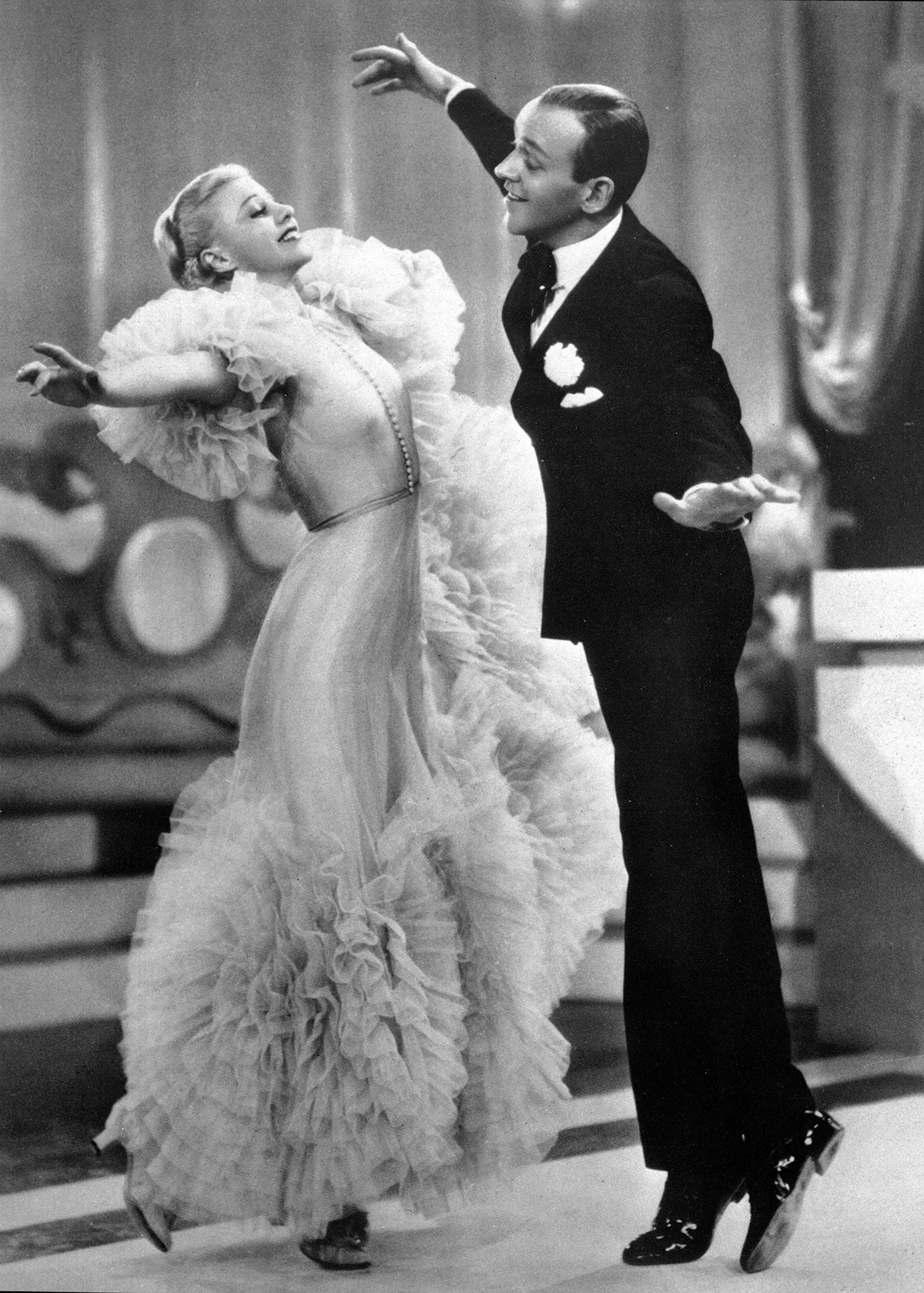 Turner Classic Movies — Ginger Rogers and Fred Astaire in George Stevens'...