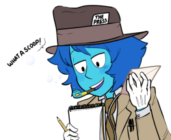 drawendo:  Reporter Lapis got all the juicy