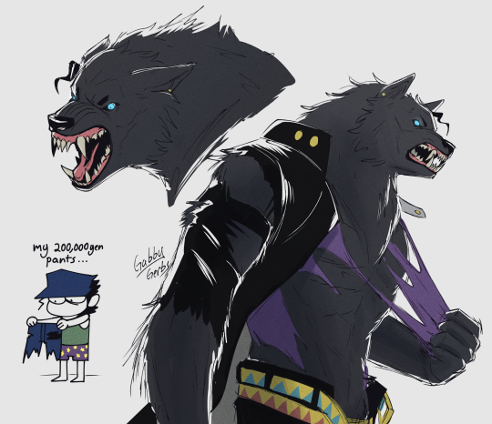 Jojo's Bizarre Adventure - Stand OC Hungry Like The Wolf by Knux22 -- Fur  Affinity [dot] net