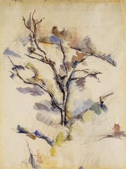 Paul Cézanne - The Oak 1885