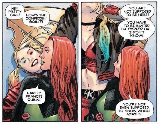 dianapforlunch: Harley Quinn and Poison Ivy porn pictures