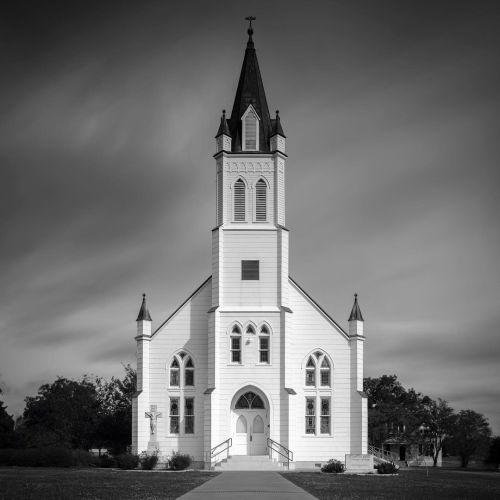 St. John the Baptist Catholic Church at Ammannsville Ammannsville, Texas, 2017 . . . #paintedchurche