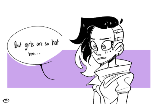 thedoormann:bisexual sombra anyways