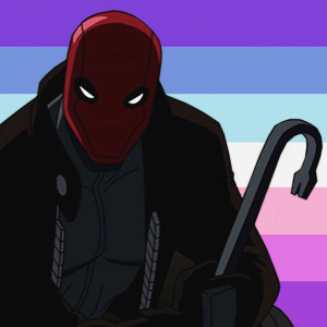 → square t4t JASON TODD / RED HOOD icons (for anon!)[ID: 3 square icons of Jason Todd aka Red H