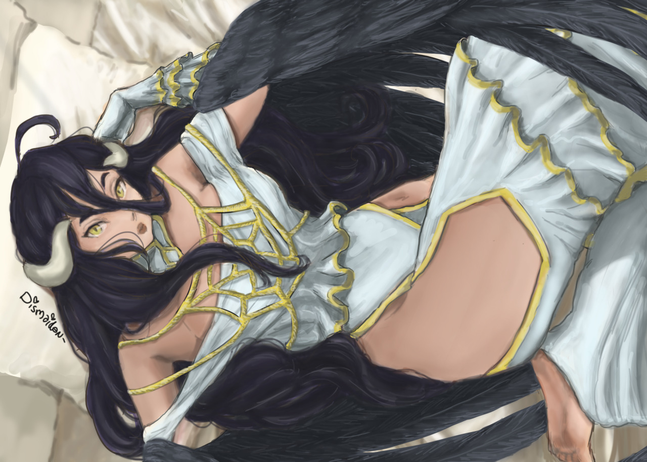 Albedo from Overlord won the twitter poll! I have lots of edits of her on my Patreon if you are interested! 