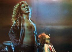 elia-kazan:Robert Plant and Jimmy Page, 1977.