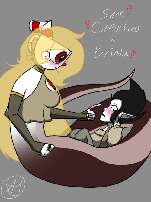 Just A Couple O Sillies, Ive Been Absolutely LOVING @inkmachine7s Lamia AU So I Decided To Draw A Little