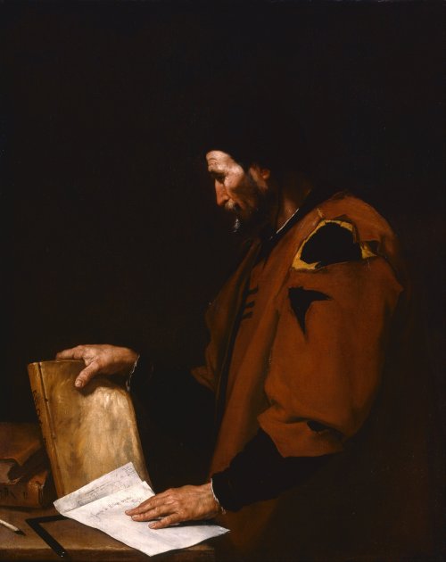 speciesbarocus: Jusepe de Ribera - Aristotle (1637).