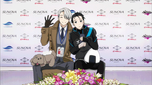 Signs as Yuuri Katsuki and Victor Nikiforov gifs