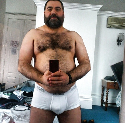 hairy-muc-bear:2021.01.13White Briefs Wednesday&rsquo;s BILFS Absolute Bull Edition