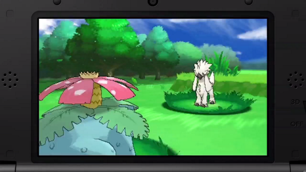 teamrocketcrossing:  Split-second preview of a new Pokémon from the Pokémon Direct.