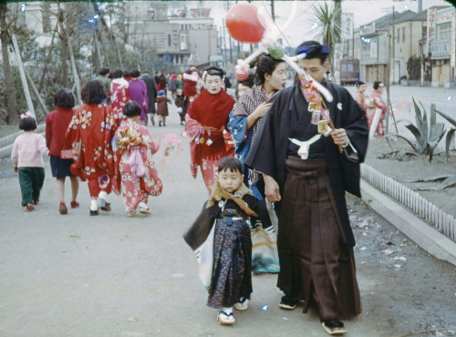 People walk on the street to make the first shrine visit of the year at Yasaka Jinja Shrine on Janua