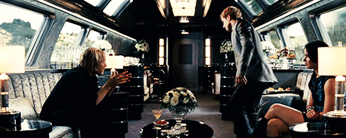 tshowaddict-deactivated20201203:  I’m the one who suggests the public marriage proposal. Peeta agrees to do it but then disappears to his room for a long time. Haymitch tells me to leave him alone. 