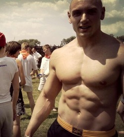 theruskies:  Russian strong athlete  I Get A Kick Out Of Russian Guys