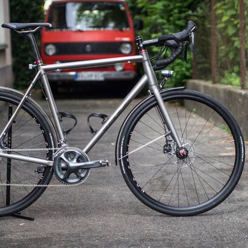 vpacebikes:  Ready for whatever you want to do - #vpacebikes T1ST #titaniumframe #randonneur with #t