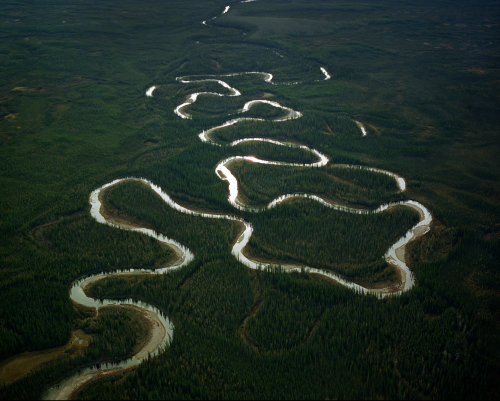 wtxch:  Eamon Mac Mahon (Canadian, b. 1976)Winding River, Northwest Territories, 2005